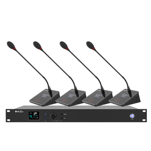 Sistema de microfone sem fio para conferência Gooseneck para sala de reunião